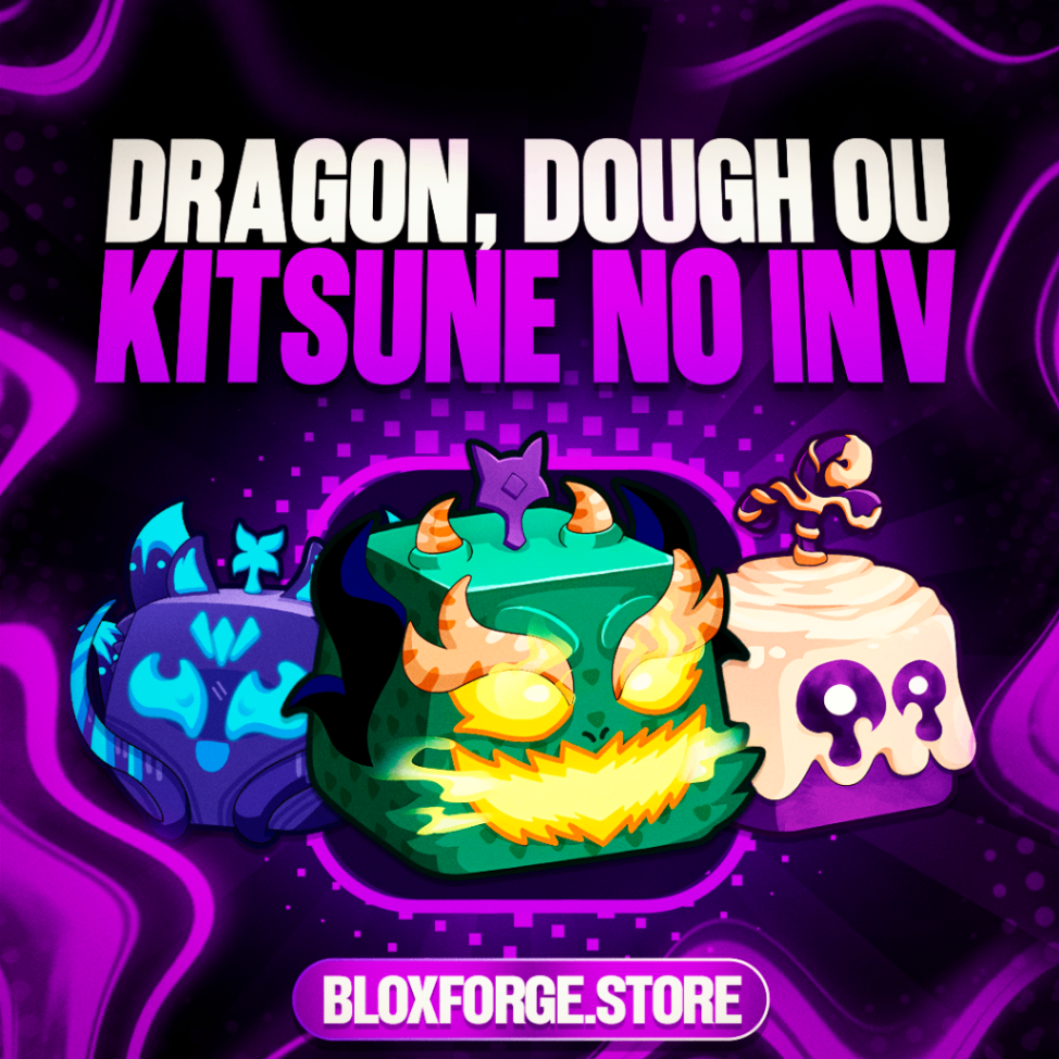 🦊🐲🍩 KITSUNE, DRAGON OU DOUGH NO INVENTÁRIO