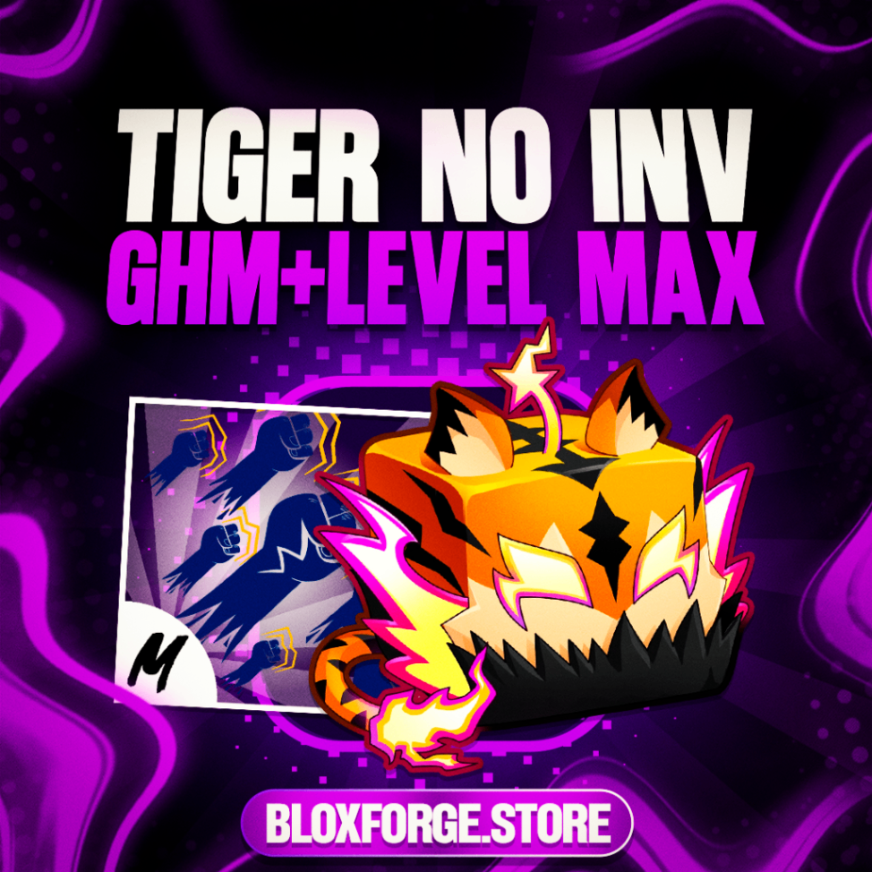 CONTA COM GHM + TIGER NO INVENTÁRIO + LEVEL MAXIMO