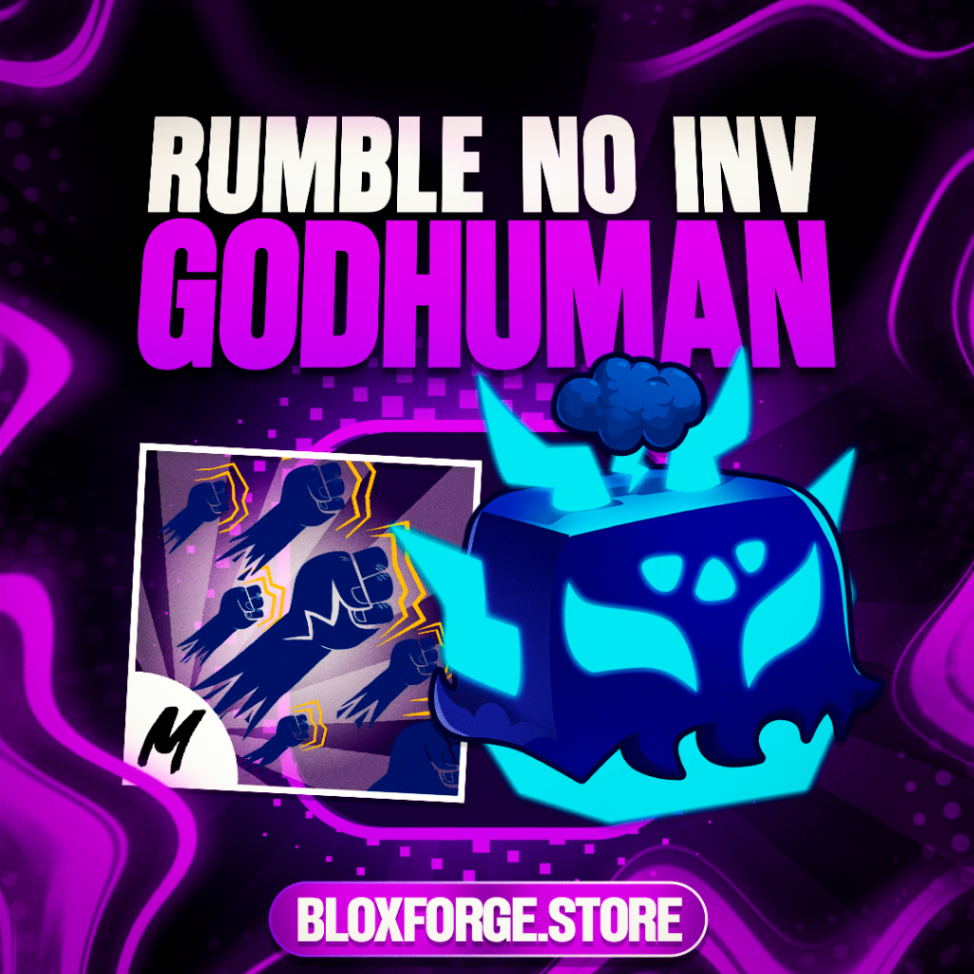 CONTA COM GHM + RUMBLE NO INVENTÁRIO