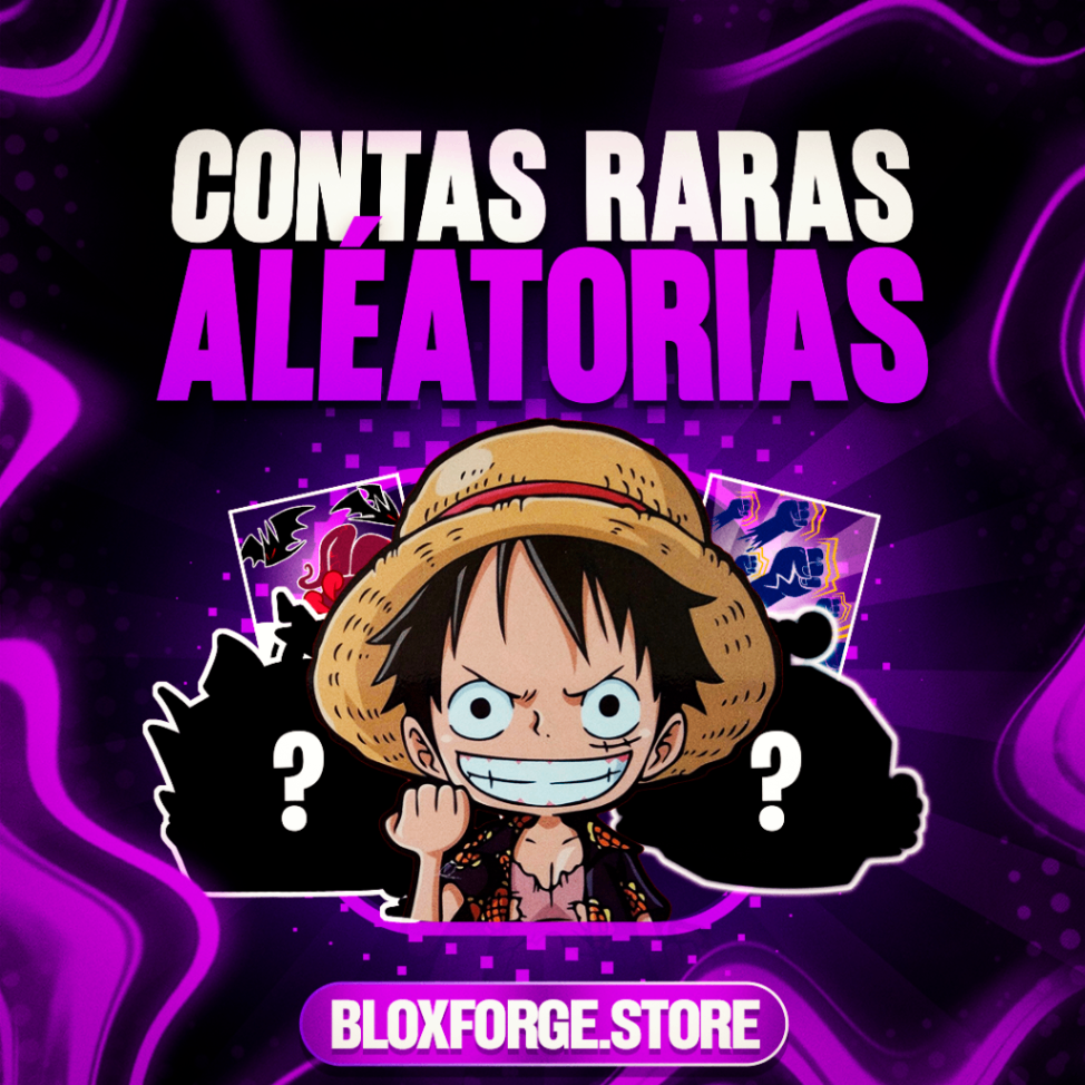 『 🎲 』Contas Aleatória Raras (PROMOÇÃO)