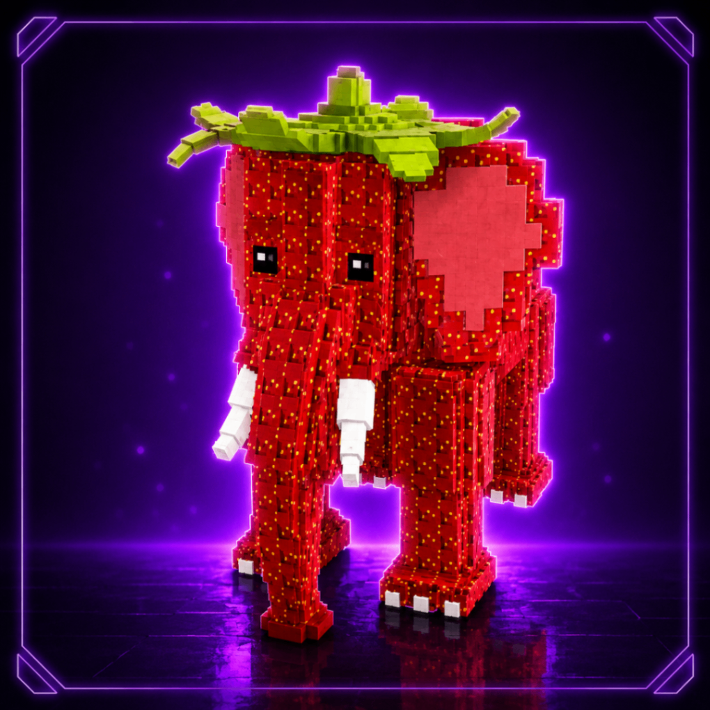 🍓 STRAWBERRY ELEPHANT 🍓